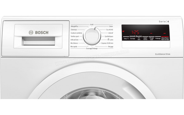 BOSCH WAN24208FF - Panneau de commandes