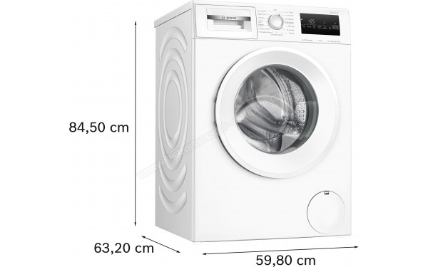 BOSCH WAN2427ZFR - Dimensions