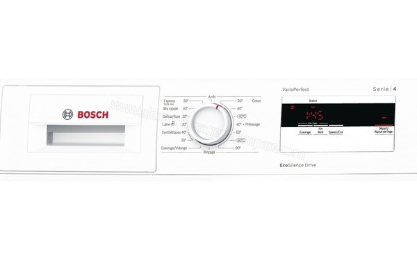 BOSCH WAN28060FF - Panneau de commandes