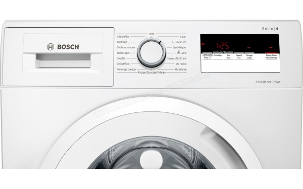 BOSCH WAN28107FF - Panneau de commandes