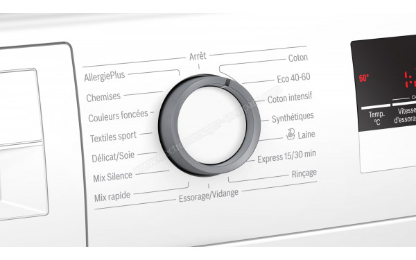 BOSCH WAN28208FF - Panneau de commandes