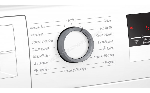 BOSCH WAN28238FF - Vue des programmes