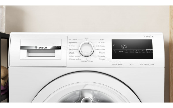 BOSCH WAN28258FR - Panneau de commandes
