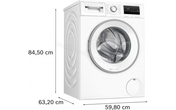 BOSCH WAN2827FFR - Dimensions