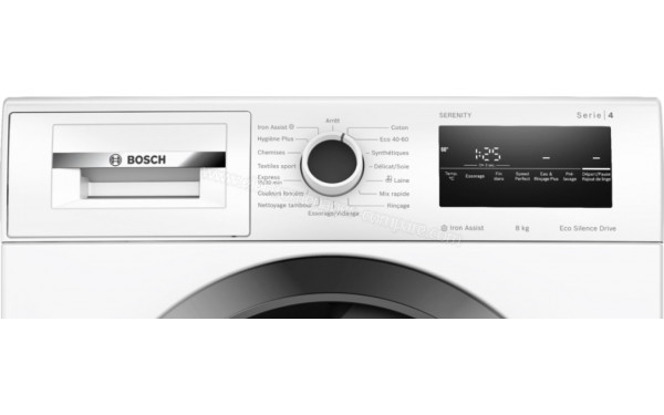 BOSCH WAN2828SFR - Panneau de commandes
