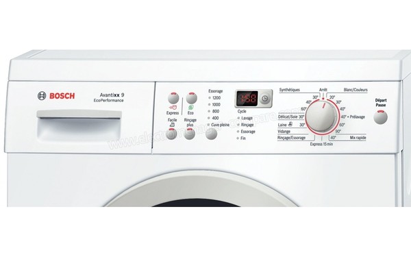 BOSCH WAP24390FF - Panneau de commandes