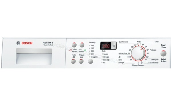BOSCH WAQ28320FF - Panneau de commandes