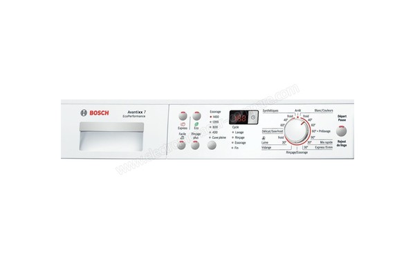 BOSCH WAQ28360FF - Panneau de commandes