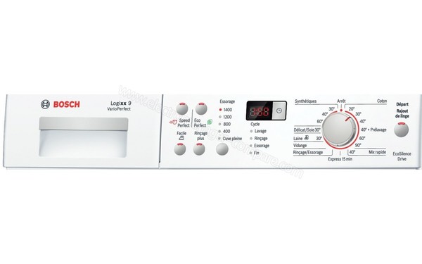 BOSCH WAS28382FF - Panneau de commandes