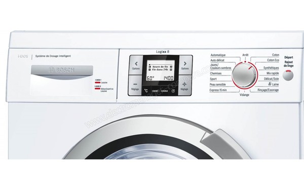 BOSCH WAS28840FF - Panneau de commandes