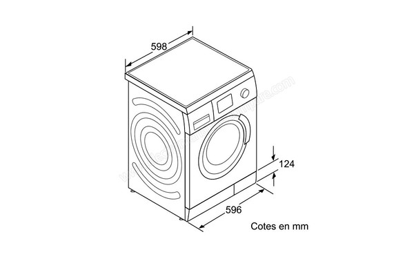 BOSCH WAS32382FF - Schema technique 2