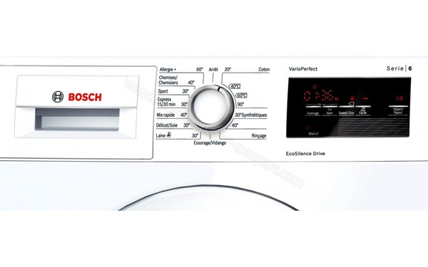 BOSCH WAT28360FF - Panneau de commandes