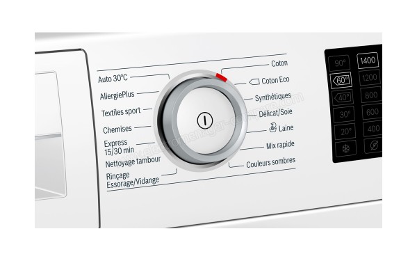 BOSCH WAT28618FF - Vue des commandes