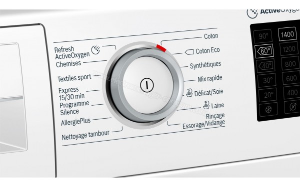 BOSCH WAT28709FF - Vue des programmes
