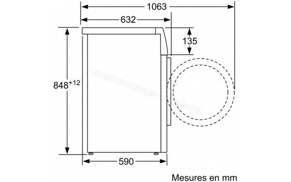 BOSCH WAT28709FF - Sch&eacute;ma technique