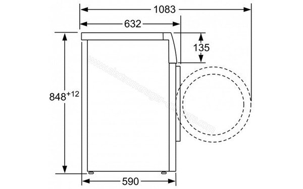 BOSCH WAW28660FF - Sch&eacute;ma technique