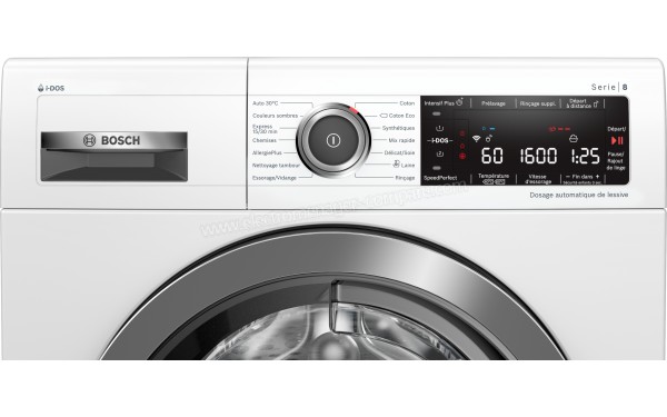 BOSCH WAX32KH0FF - Panneau de commandes