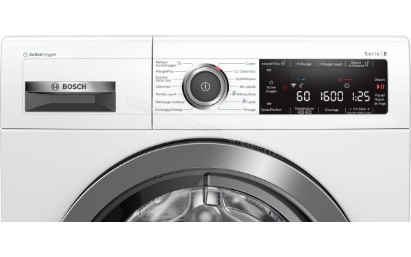 BOSCH WAX32LH0FF - Panneau de commandes