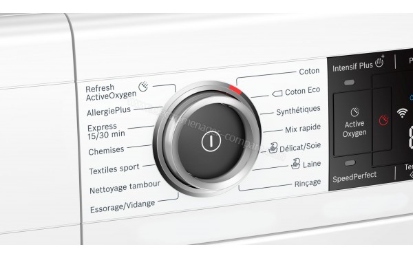 BOSCH WAX32LH0FF - Vue des programmes