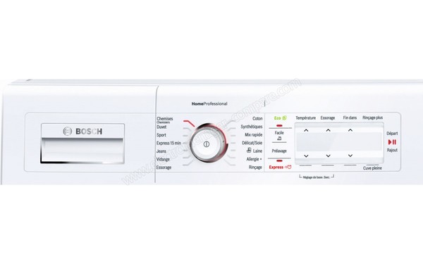 BOSCH WAY32590FF - Panneau de commandes