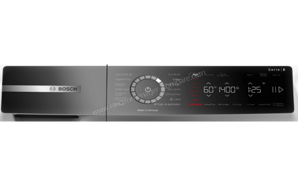 BOSCH WGB24400FR - Panneau de commandes