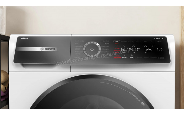 BOSCH WGB254A2FR - Panneau de commandes