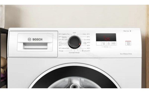BOSCH WGE02405FR - Panneau de commandes