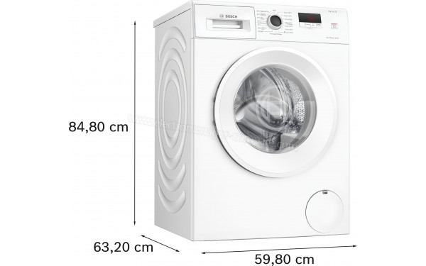 BOSCH WGE02407FR - Dimensions
