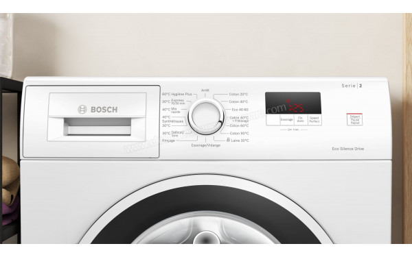 BOSCH WGE02409FR - Panneau de commandes