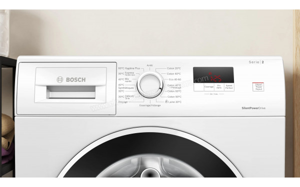 BOSCH WGE03201FR - Panneau de commandes