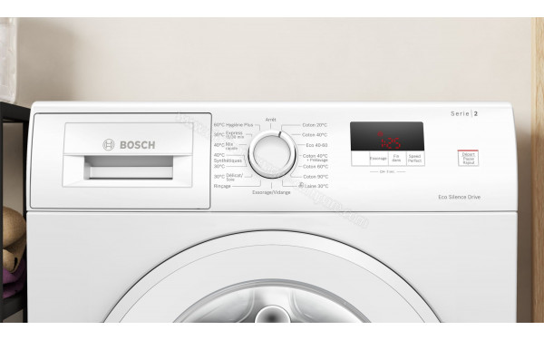 BOSCH WGE03207FR - Panneau de commandes