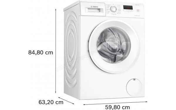 BOSCH WGE03207FR - Dimensions