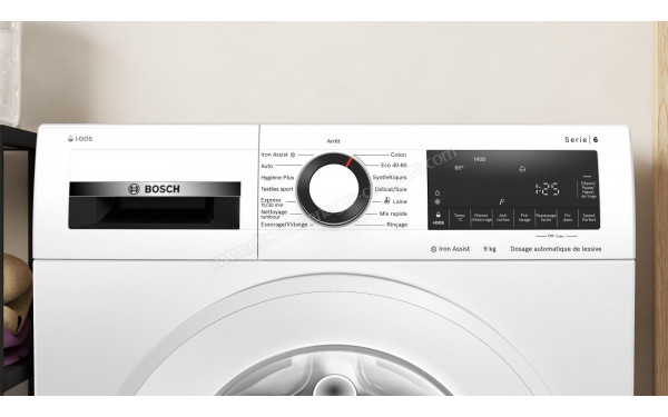 BOSCH WGG244F0FR - Panneau de commandes