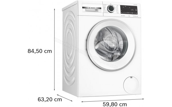 BOSCH WGG244ZSFR - Dimensions