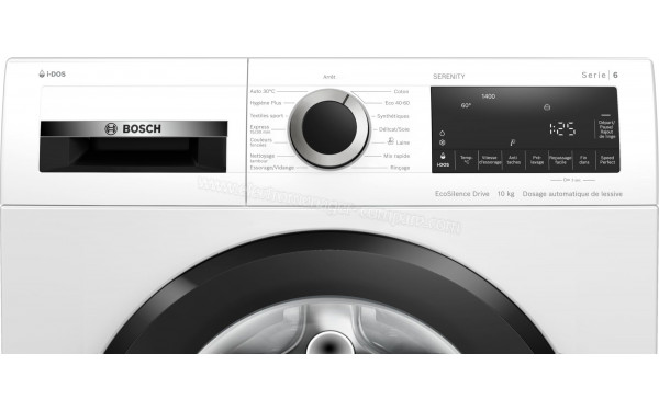 BOSCH WGG254ASFR - Panneau de commandes