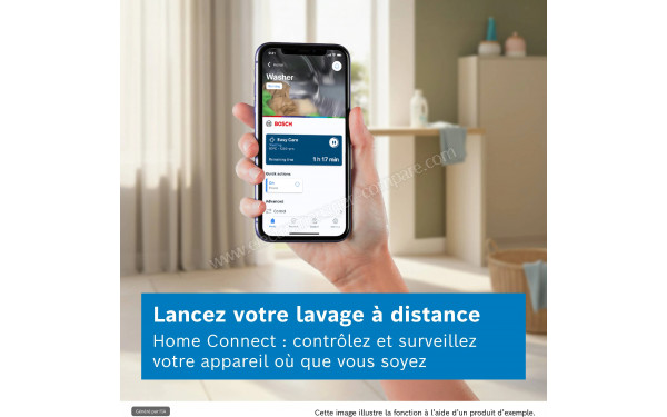 BOSCH WGJ24407FR - Application pour smartphones ou tablettes