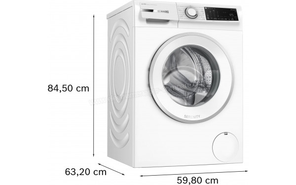 BOSCH WGJ244ASFR - Dimensions