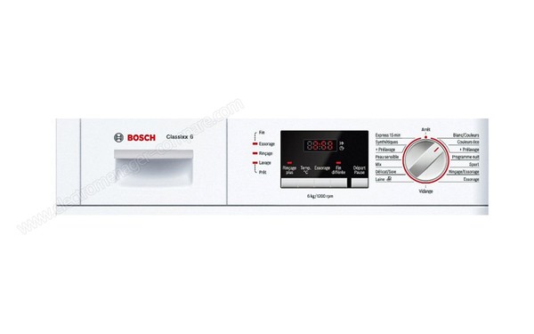 BOSCH WIA24200FF - Panneau de commandes