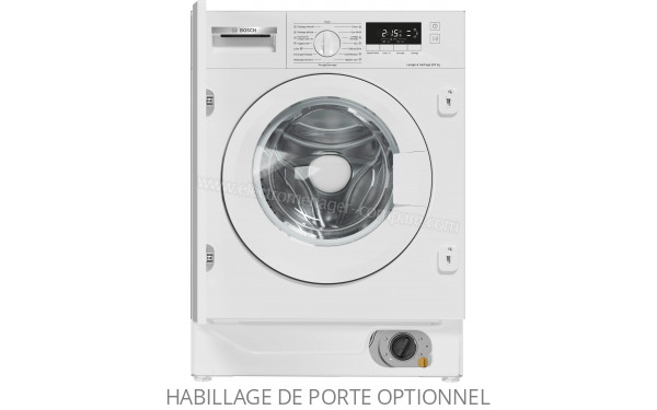 BOSCH WKD28260FR - Vue de face
