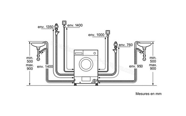 BOSCH WKD28541FF - Schema Tecnique 4