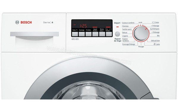 BOSCH WLG24260FF - Panneau de commandes