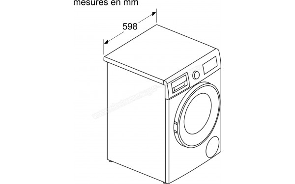BOSCH WNA13400FF - Sch&eacute;ma technique