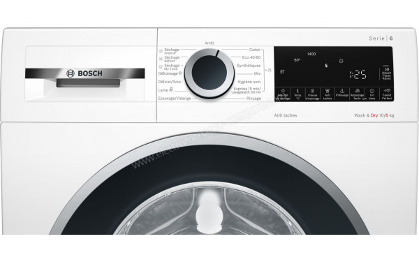 BOSCH WNG25400FF - Panneau de commandes