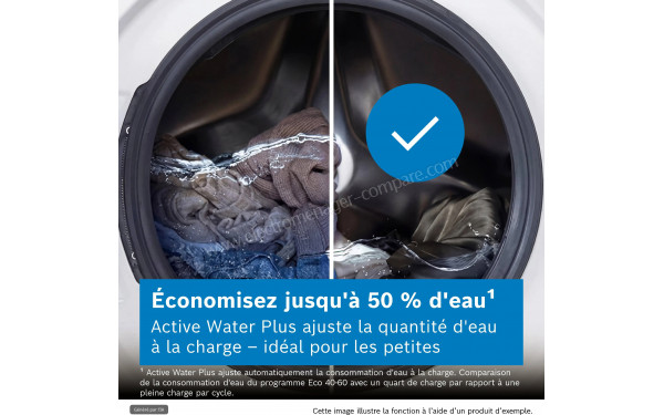 BOSCH WNG25402FR - Fonction Active Water Plus