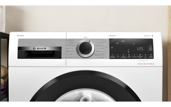 BOSCH WNG254ASFR - Panneau de commandes