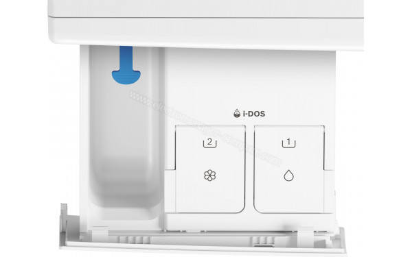 BOSCH WNG254ASFR - Zoom sur le tiroir lessiviel