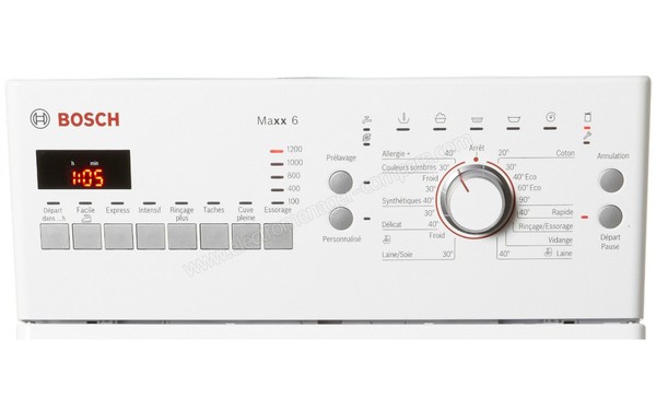 BOSCH WOT24254FF - Panneau de commandes