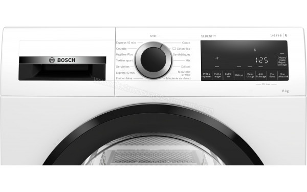 BOSCH WPG2313SFR - Panneau de commandes