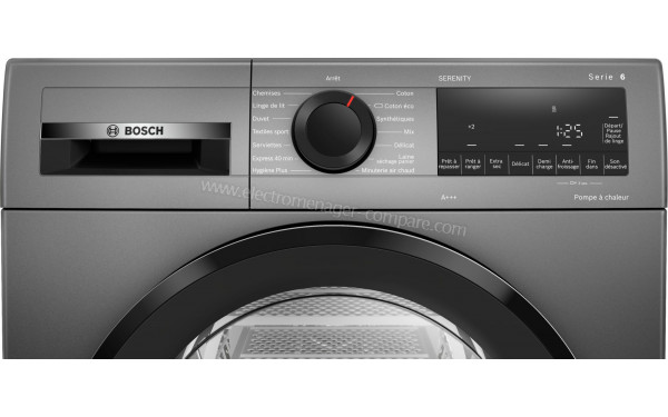 BOSCH WQG134DRFR - Panneau de commandes