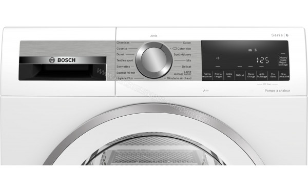 BOSCH WQG2450SFR - Panneau de commandes